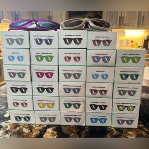GOODR Sunglasses Assorted Colors bundle of 35 frames,